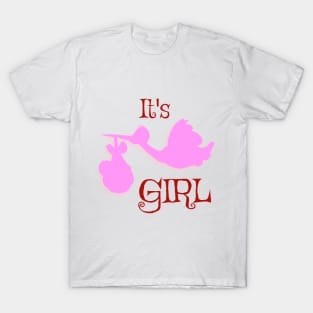 News: it's a girl T-Shirt